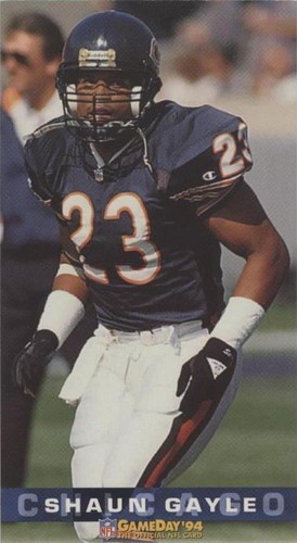 1994 Fleer GameDay Shaun Gayle #51