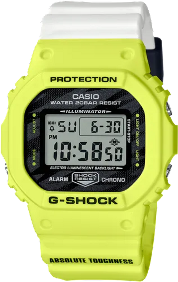 G-SHOCK/DW-5600E/イエロー/プロテクター付 2025年最新】DW-5600E イエローの人気アイテム - メルカリ