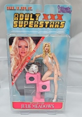 NEW PLASTIC FANTASY ADULT SUPERSTARS VCA ULTRA GIRL JULIE MEADOWS FIGURE NIB