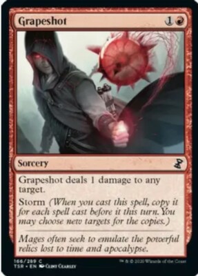 4X Grapeshot, Time Spiral Remastered, MTG NM Magic The Gathering common