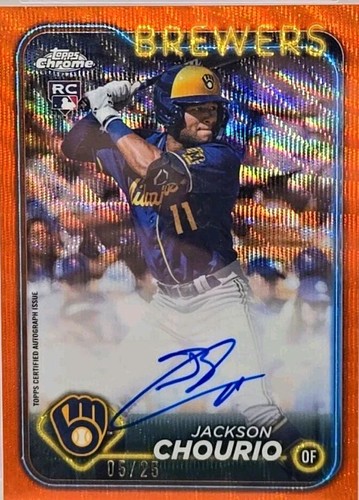 2024 Topps Chrome - Jackson Chourio #RA-JC