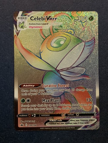 ポケモンカードゲーム Celebi VMAX Amazon.com: Celebi Vmax & V Chilling Reign - Pokemon Ultra