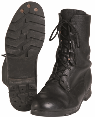 Army surplus black best sale boots