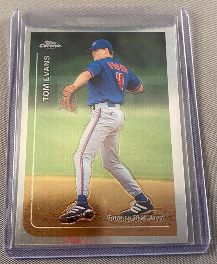 1999 Topps Chrome Toronto Blue Jays Baseball Card #367 Tom