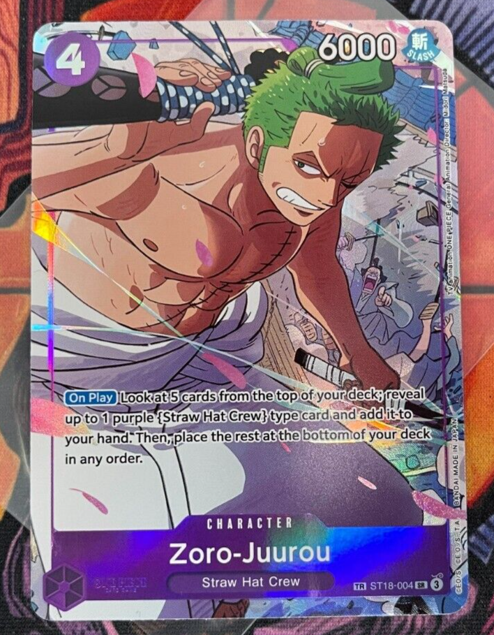 ONE PIECE CARD GAME ゾロ十郎 ST18-004 Zoro-Juurou (ST18-004) • Emperors in the New World