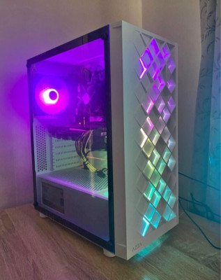 Custom RGB Gaming Desktop PC Intel Core i7 3.40 Quad 32 GB SSD Nvidia RTX 4060