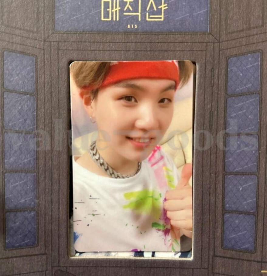 BTS 5TH MASIC SHOP DVD トレカ シュガ ユンギ BTS 5th Muster Magic Shop DVD SUGA Yoongi PhotoCard PC Only