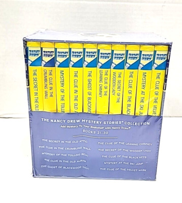 The Nancy Drew Collection 10 Book Set Mystery Stories Vol 21-30 BRAND NEW