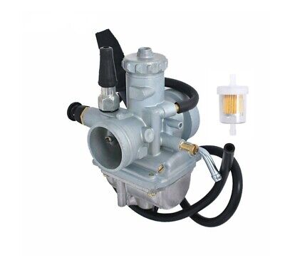 Carburetor & Gas Fuel For Suzuki ATV Quadrunner LT250 LTF250 LT250E LT250EF Carb