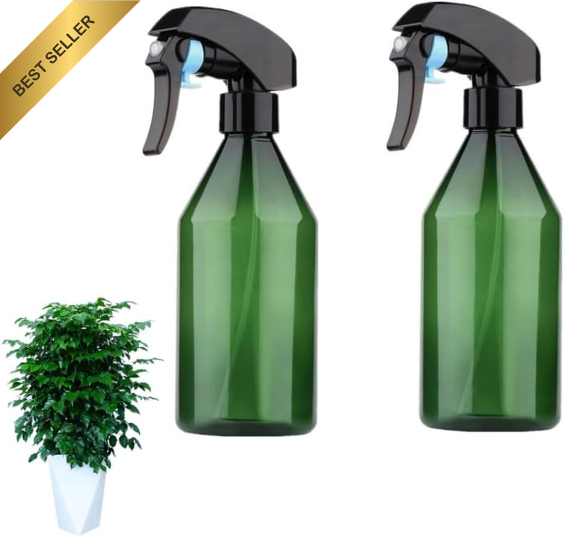 2 Pcs Plant Mister Spray Bottle,Reusable Garden Spray 300Ml/10 Oz Water Spray Bo