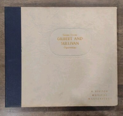 Gems From Gilbert and Sullivan Operettas 5LP Vintage Vinyl 78rpm
