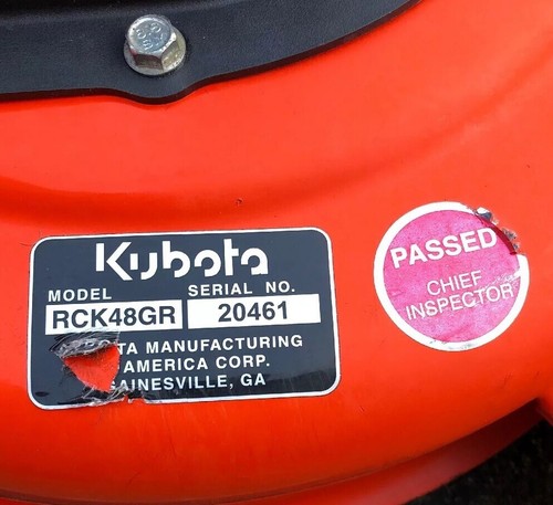Kubota RCK48GR 48
