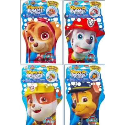 Bubble Wow Paw Patrol Glove-A-Bubbles Wave & Play, 8 pk (NIB)