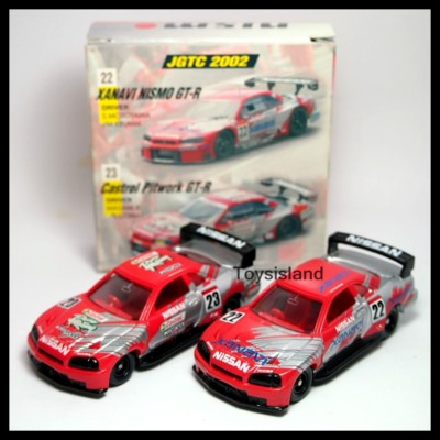 トミカ スカイライン GT-R (1999 JGTC R34 GT600)2台 トミカ スカイライン GT-R (1999 JGTC R34 GT600)2台 - メルカリ