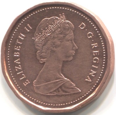 1985 CANADA ONE CENT Coin