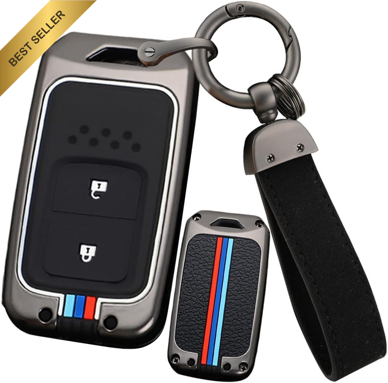 Zinc Alloy Car Key Fob Cover Fit for Honda CRV Pilot Accord Civic Jazz Jade Fit