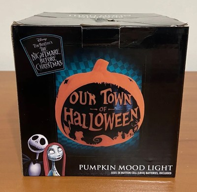 Nightmare Before Christmas Pumpkin Mood Light Halloween Our Town