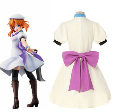 Higurashi When They Cry Hou Ryugu Rena Cosplay Costume Uniform Dress set