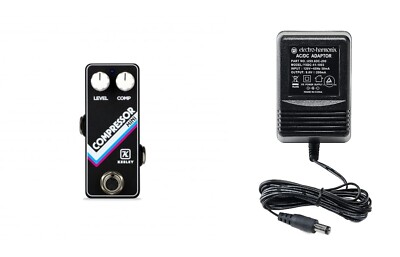 Keeley Compressor Mini Guitar Effects Pedal + 9.6v POWER SUPPLY + FREE SHIPPING