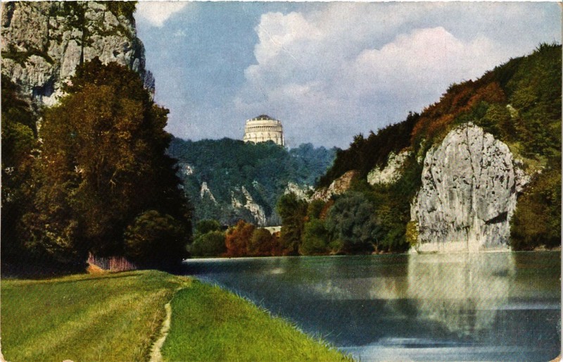 Cpa Ak Kelheim Partie Am Klosterl Germany (876281)