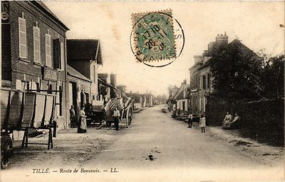 CPA Tille - Route de BEAUVAIS (259651)