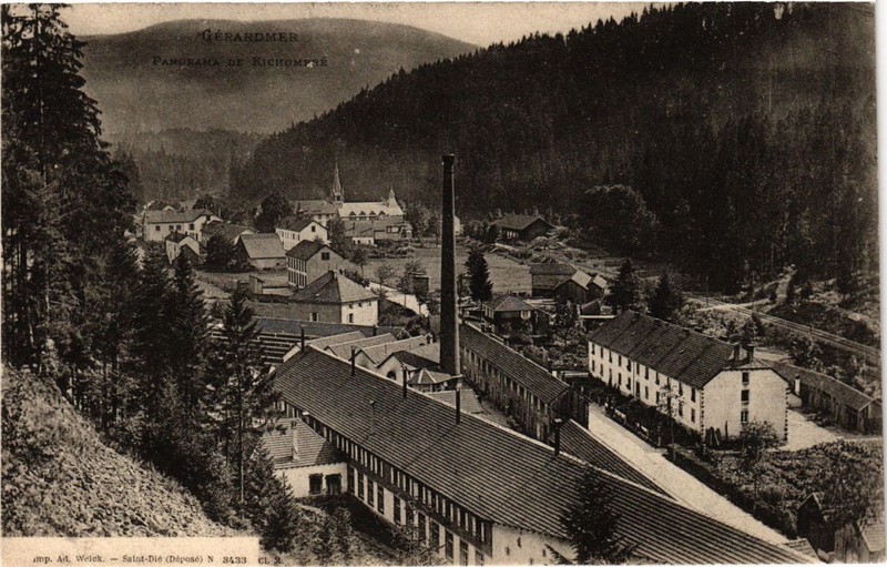Cpa GÃRardmer - Panorama De KichomprÃ (279134)
