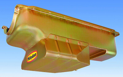 Milodon 30936 Engine Oil Pan, Street / Strip Center Sump, 7 qt, 7.75 in Deep