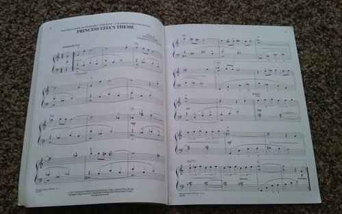 Special Edition Star Wars Trilogy easy piano book