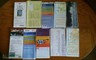 Lot of 10 Maps Kansas, Missouri, and Wichita Road 1990s Crafting Upcycle Art