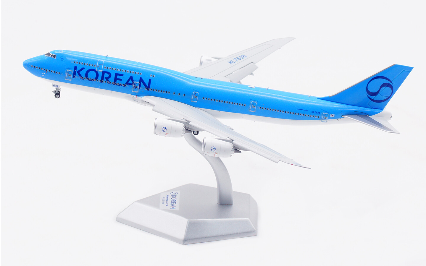 1/100 大韓航空 Korean Air B747-400 模型 1:400 HX Model KOREAN AIR BOEING B747-8 Aircraft Airplane