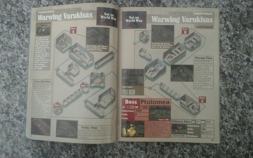 Wild Arms 2: Official Perfect Guide by Versus Books PS1 PSX *READ DESCRIPTION*