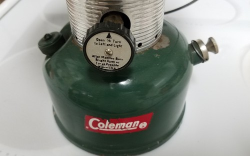 BUY IT NOW! Vtg1963 Coleman Model 228F Duel Mantel Lantern