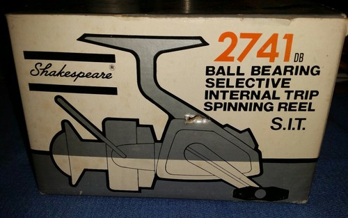 Shakespeare 2741 S.I.T. Vintage Ball Bearing Fishing Reel Spinning Unused