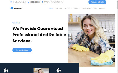 DFY Cleaning WordPress Theme