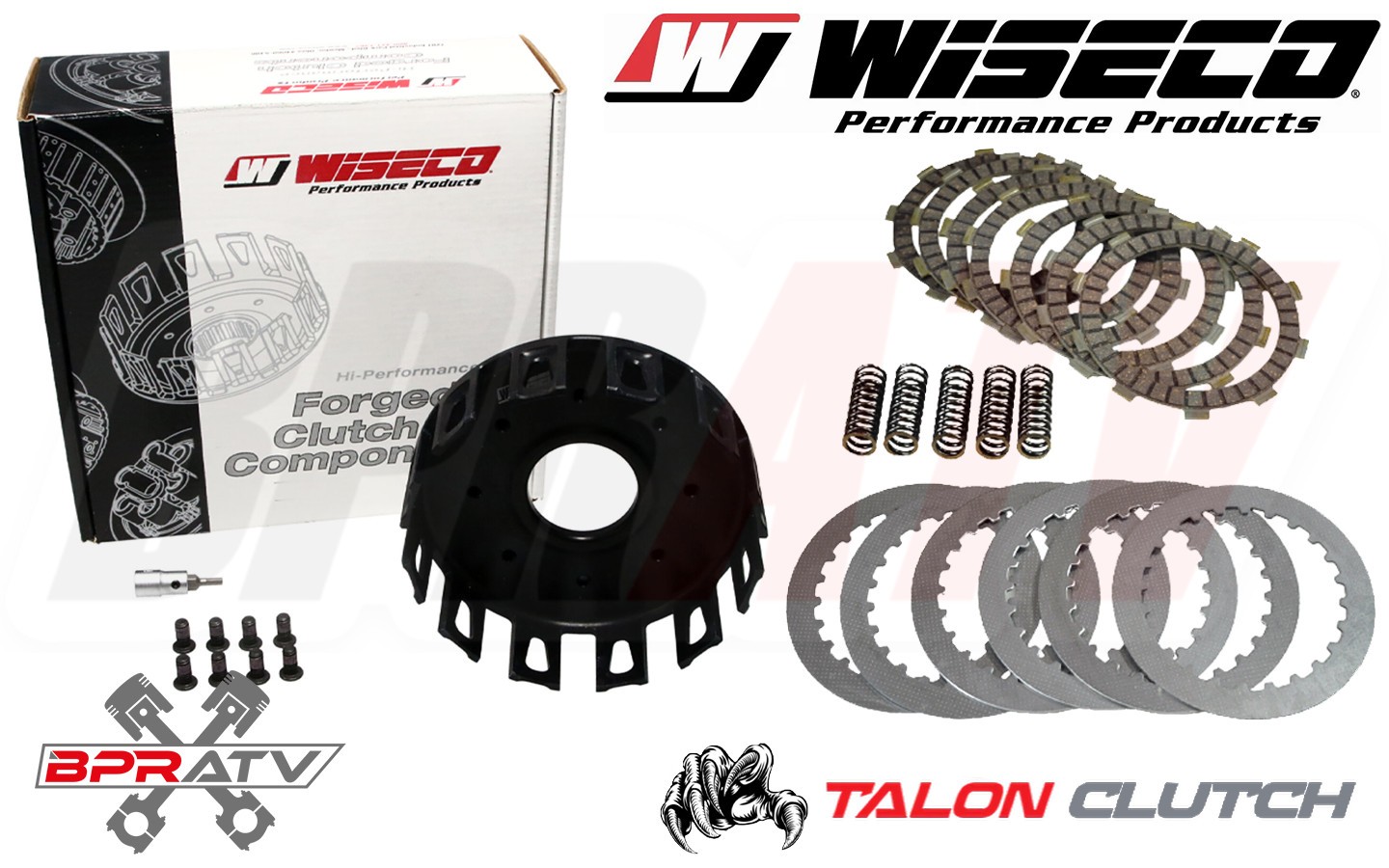 02-07 Honda CRF450R CRF 450R Wiseco Heavy Duty Billet Clutch Basket Fiber Spring