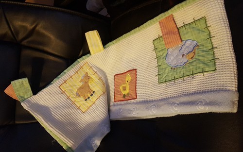 Kidsline Window Valance Barnyard Line Farm Animals Horse/Dog/Cow Tabs Nursery