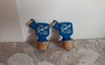 Vtg Seagrams Plastic Advertising Liquor Pour / Set of 2