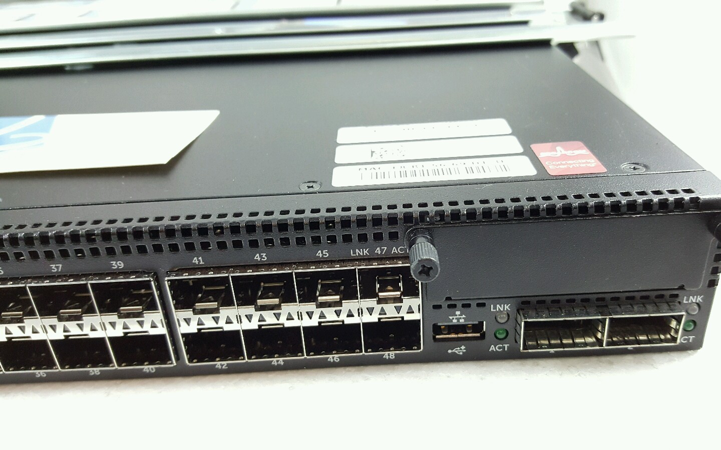 Dell Powerconnect N4064F 48-Port 10GB SFP+ Switch + Rail Kit 5RN1M Networking