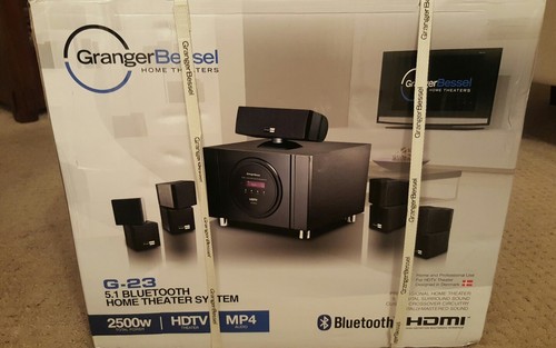 NEW Granger Bissel G23 Home Theatre System Amp ShipWWide
