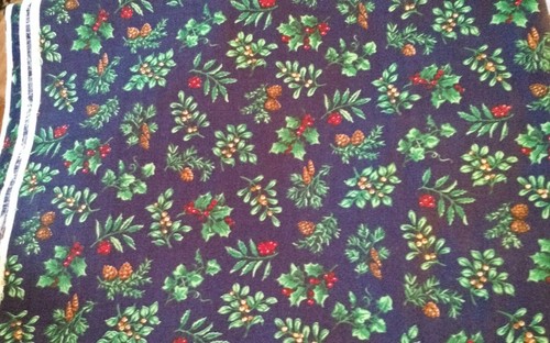 CHRISTMAS COTTON FABRIC..2 yards..45