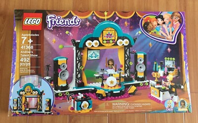 LEGO 41368 FRIENDS Andrea's Talent Show Brand New Factory Sealed Hard to Find !!