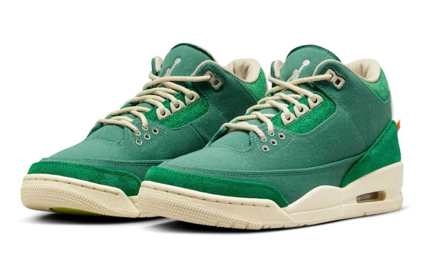 Pre-owned Jordan Nina Chanel Abney Nike Air  3 Retro Og Bicoastal Fz7974-300 Women 7 - 12 In Green