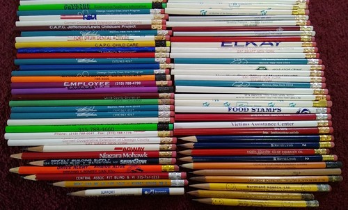 Vintage New York Ads + Other Pencil Lot