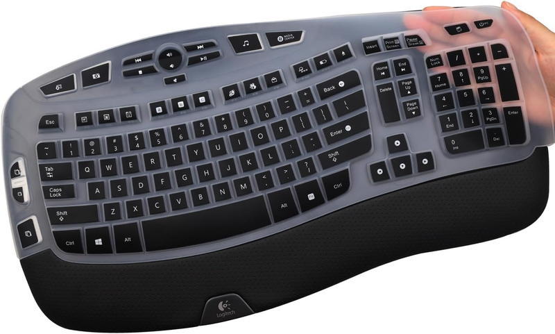 Cover Compatible With Logitech K350 Mk550 Mk570 Wireless Wave Ke