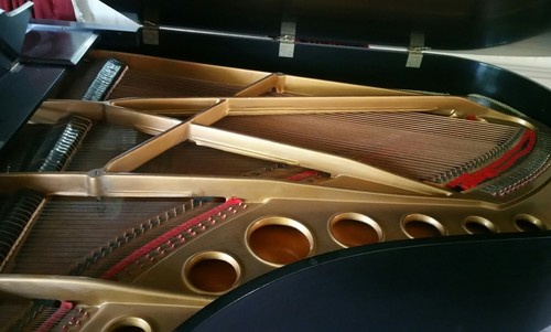 Kimball-Bosendorfer Vienese Edition model 670 6ft 7in Grand Piano Satin Ebony