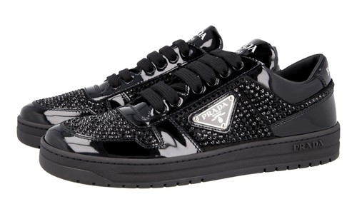 SALE♪関税込【PRADA】三角ロゴ スエードスニーカー1E413N org.jpg