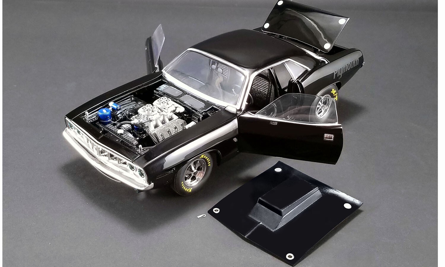 1971 PLYMOUTH BARRACUDA DRAG RACING HEMI CUDA CAR 1:18 NHRA