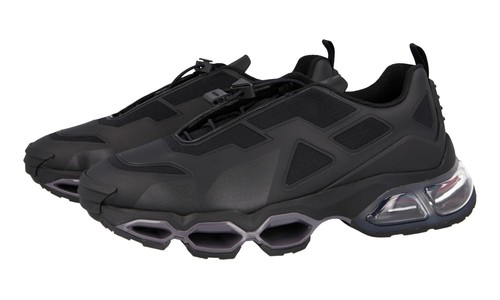 PRADA Collision Cross Air Sole Sneakers - 4E3570 - Black