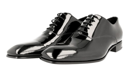 靴 prada leather shoes Prada Brushed Leather Lace-Up Shoes | Saks Fifth Avenue