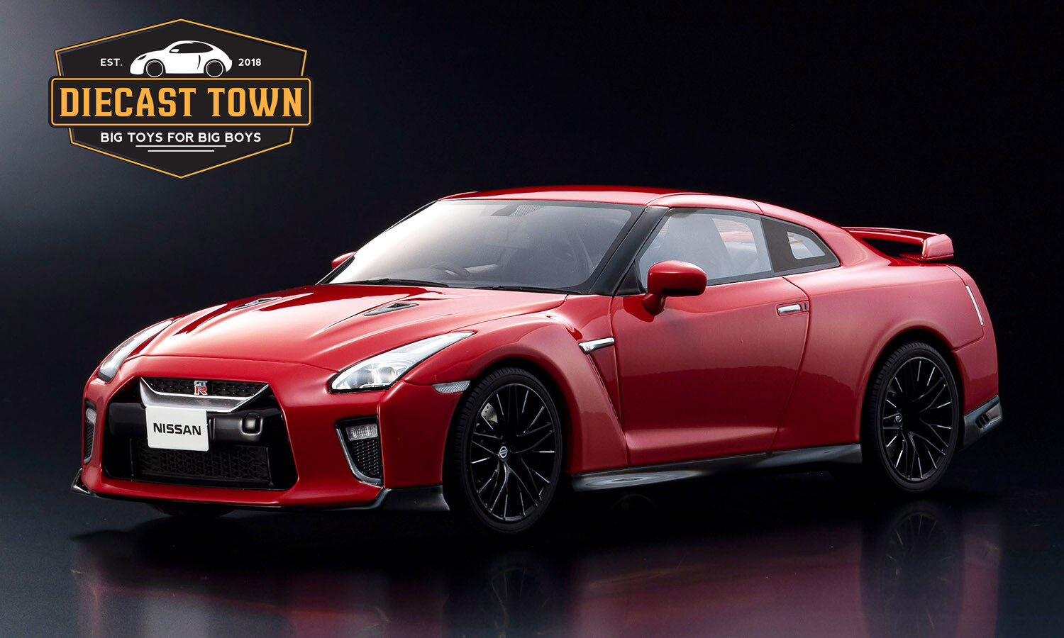 samurai シリーズ 1/18 日産 GT-R 2020(レッド) 完成品 ミニカー(KSR18044R) 京商 京商 1/ 18 samuraiシリーズ 日産 GT-R プレミアムエディション